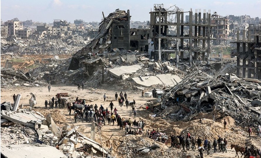 “Desataré un infierno sobre Gaza” Eso dijo el Presidente <a href="/realDonaldTrump/">Donald J. Trump</a>, pero no se ha enterado que desde hace 16 meses, los niños, mujeres, ancianos… toda la población de Gaza ha vivido en un infierno debido a los bombardeos de Israel.  

Un informe de la <a href="/ONU_es/">Naciones Unidas</a> indica que