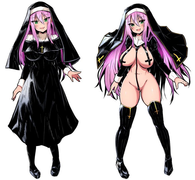 過去絵うちの子のマリナさん 