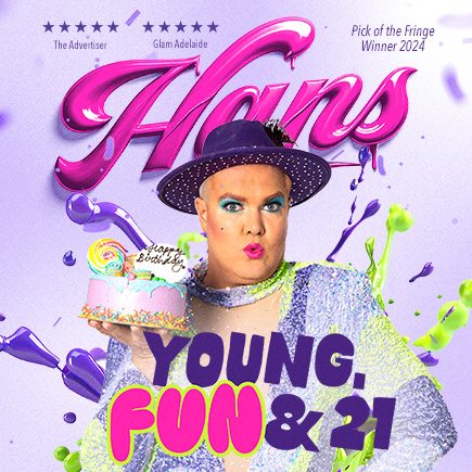 Hans | Young, Fun &amp; 21 💕

Hans is finally turning 21 and you're invited to the party! 

✨ Sat 25 Oct, 7.30pm
🎟️ Get yuor tickets, loom.ly/u7ixInU