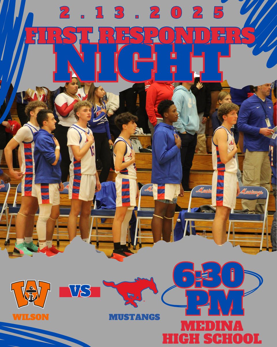 Tomorrow night is the MTA’s annual First Responder night! 

Come out out to watch the Boys play their final home game of the season, and honor all our First Responders!