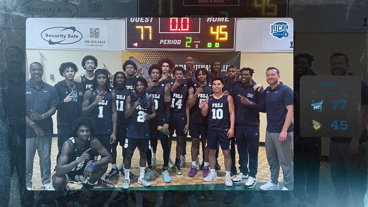 BACK-2-BACK CONFERENCE CHAMPS!!

#FSCJHoops secures its second ever <a href="/TheFCSAA/">FCSAA</a> regular season conference championship behind dominant defensive effort on the road!