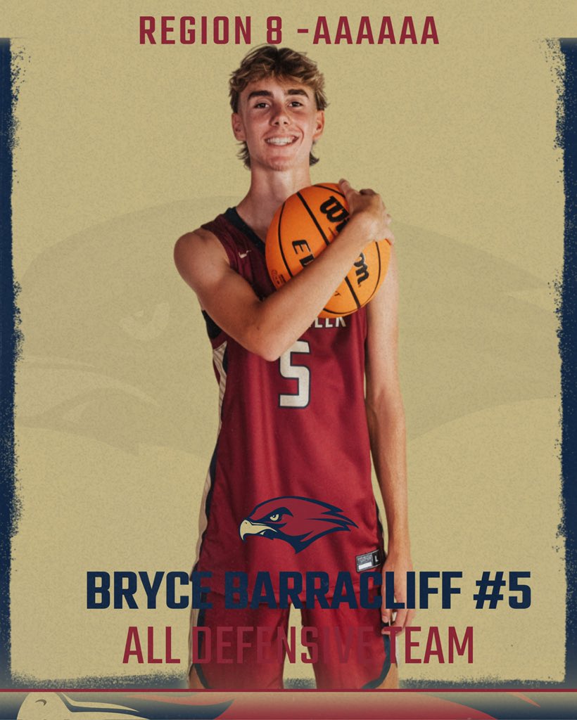 Congrats to <a href="/BryceB05/">Bryce Barracliff</a> for making the Region 8-AAAAAA All Defensive team!