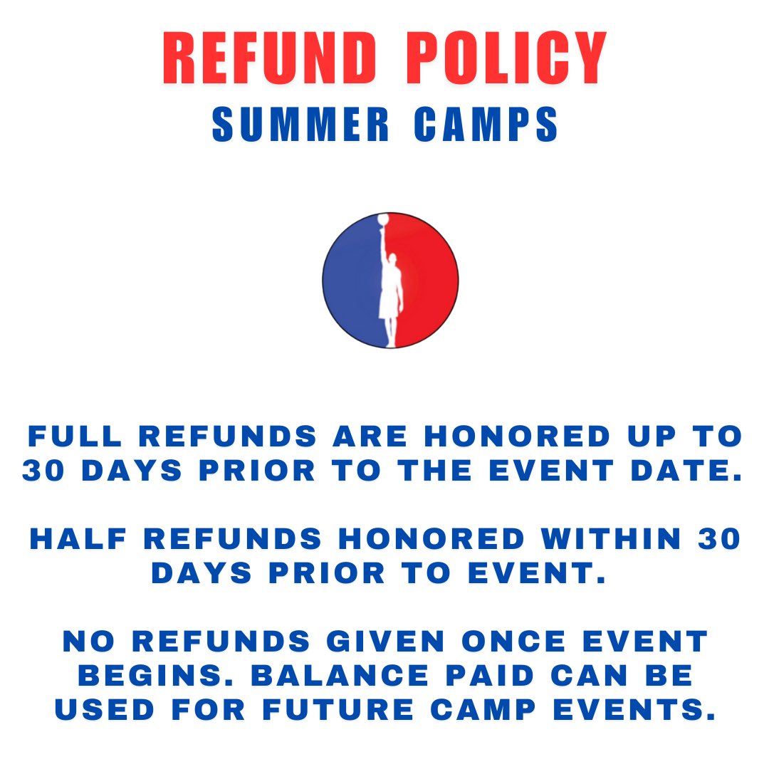 Please see our updated Cancellation/Refund Policies — we understand that things come up but we want to make sure we are respectful to our facilities  who are blocking out gym space for us and to our coaches whose time we value. Thank you for your understanding!