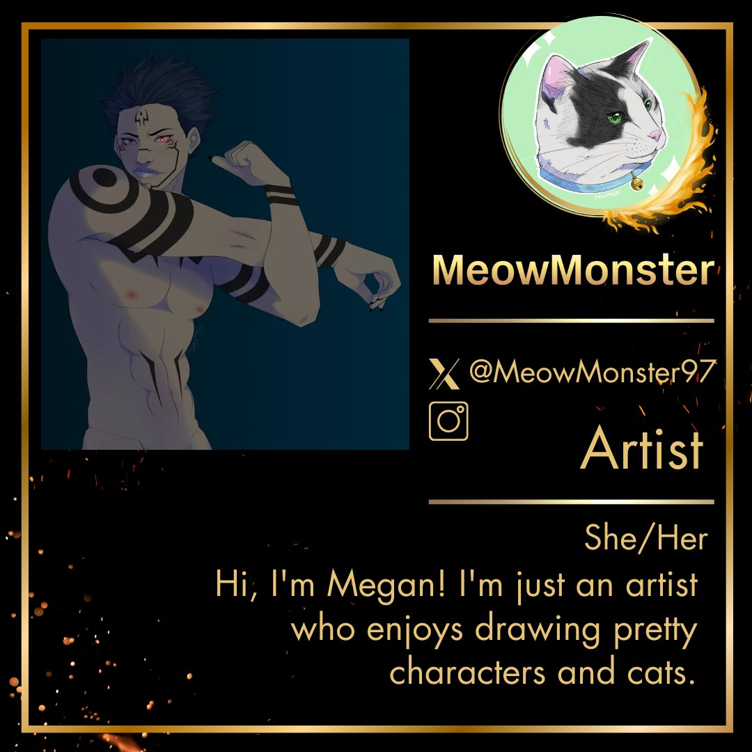 Next up in our wonderful list of contributors is the amazing <a href="/MeowMonster97/">MeowMonster/Megan💚</a> ! We're so happy to have you with us! :D