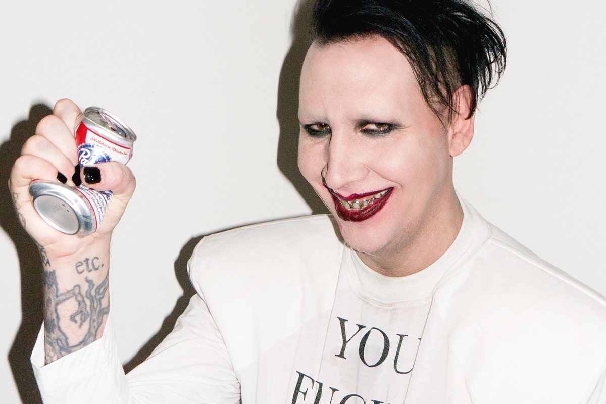 Me when someone says something about Marilyn Manson