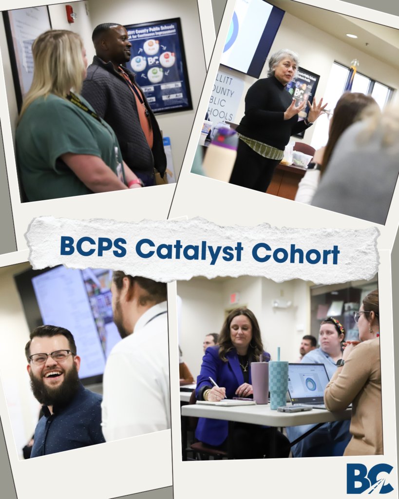 Our new Catalyst Cohort is diving into authentic learning, exploring how to design powerful experiences that drive student growth. 🚀 Together, these teachers, principals &amp; coaches are shaping the future of education in BCPS! #MovingForward #BCPSFutureFocused