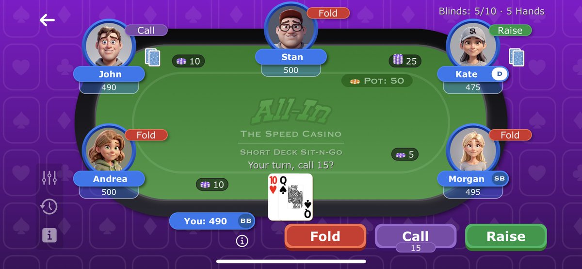 allinholdemapp's tweet image. Check out Short Deck Poker! One of the new table types in the new Speed Casino, out now.