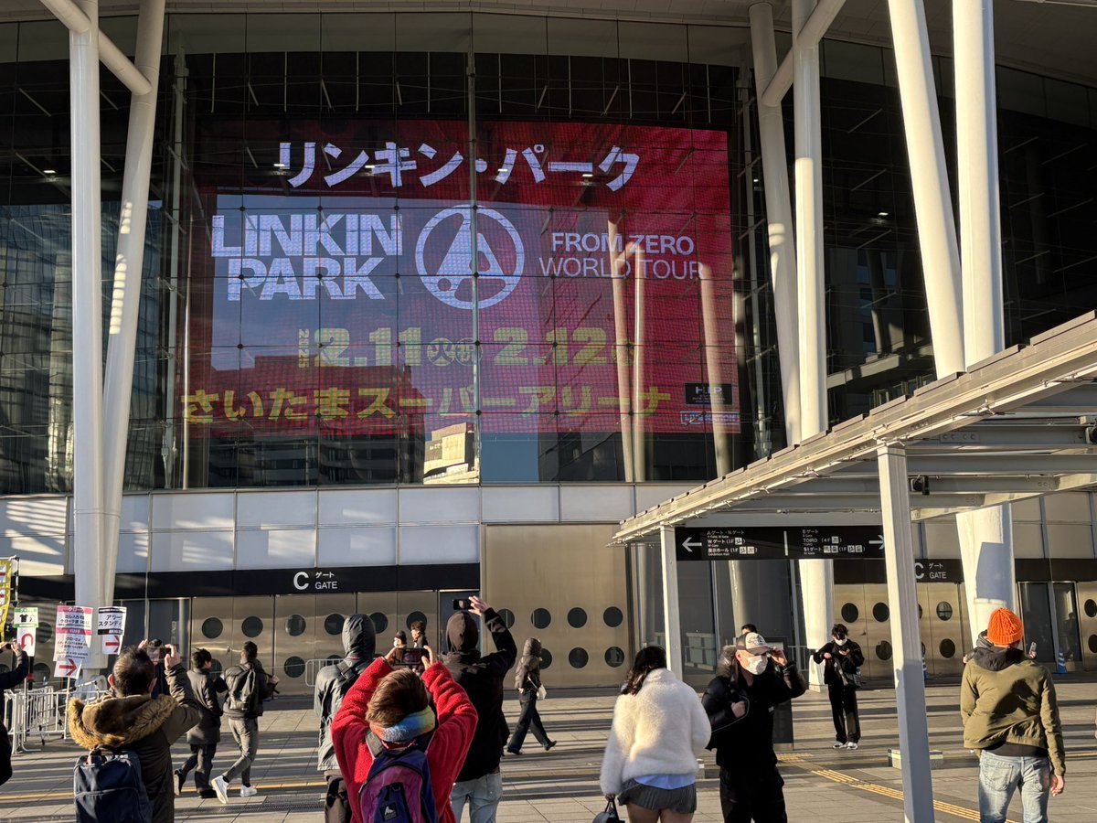sainmetal's tweet photo. 2日間楽しんだので帰ります。エミリーめちゃくちゃ良かった！新生Linkin parkのこれからに期待！！ https://t.co/7dxjpW7DeW