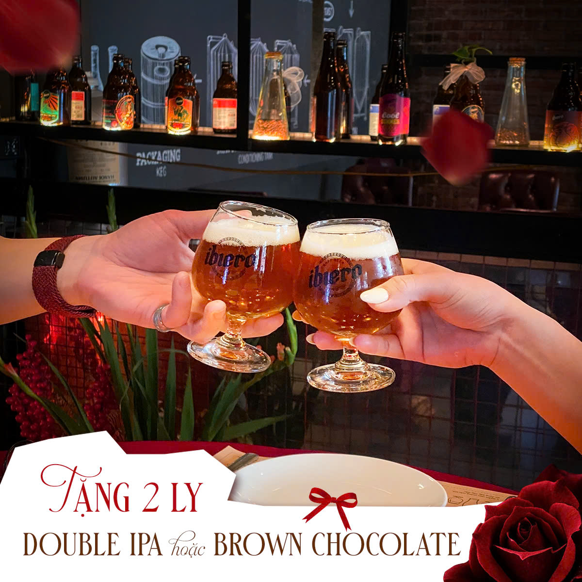 ibierocraftbeer's tweet photo. 📷Set Menu Valentine 𝐓Ặ𝐍𝐆 ĐỒ 𝐔Ố𝐍𝐆 & 𝐓𝐑𝐀𝐍𝐆 𝐓𝐑Í mang đến ngày lễ đầy ý nghĩa cho bạn và những người thân yêu!
📷INBOX hoặc gọi HOTLINE 091.222.9900 để được tư vấn và đặt bàn chỗ đẹp cho ngày yêu thương nhé!
#valentine #setmenu #tinhyeu #quavalentine https://t.co/Qm3OuCoe0F