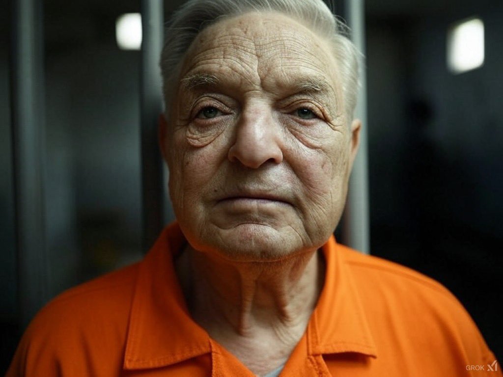 rickpaulphoto's tweet image. This is where George Soros belongs! #MAGA. @AGPamBondi please lock him up!