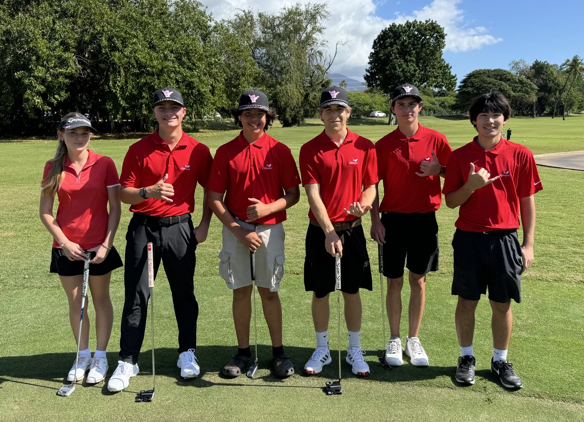 Say hello to the 2025 Lahainaluna H.S. Golf Team as they head out for their first home match against Baldwin High! They have persevered through so much over the last year and a half…Go Lunas! 
And many thanks to everyone at <a href="/kaanapaliresort/">Kaanapali Golf</a> for their tremendous hospitality!