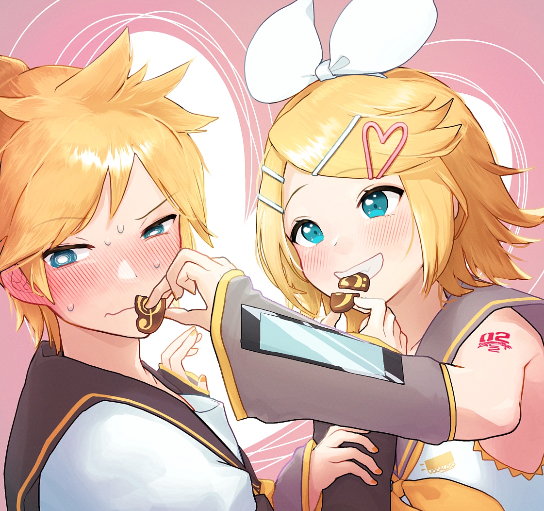 nmuzms's tweet photo. 鏡音バレンタリン！ https://t.co/bILREtmyq8