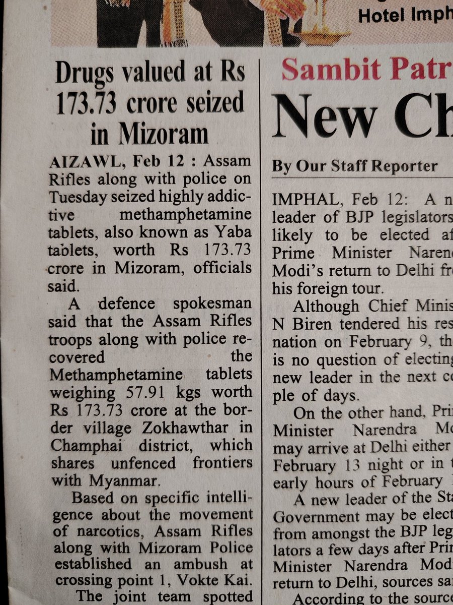 yumrupachandra's tweet image. What is caught is just a fraction of the whole. With this kind of money destabilising a State or a Country, keeping it on boil is the tool kit for the cartels. India and whoever leads Manipur should be mindful of this. @PMOIndia @HomeMinistr2024 @rajnathsingh