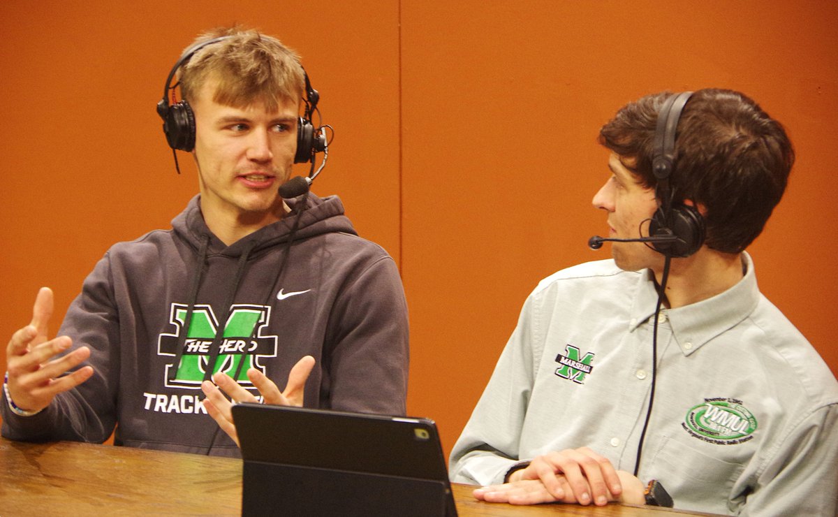 WMUL_Sports's tweet photo. Thank You to @HerdTFXC for joining us on Sportsview tonight.
@WMUL_Radio #HerdTFXC #MarshallUniversity #Herdzone #MarshallAthletics https://t.co/GiF7586oyx