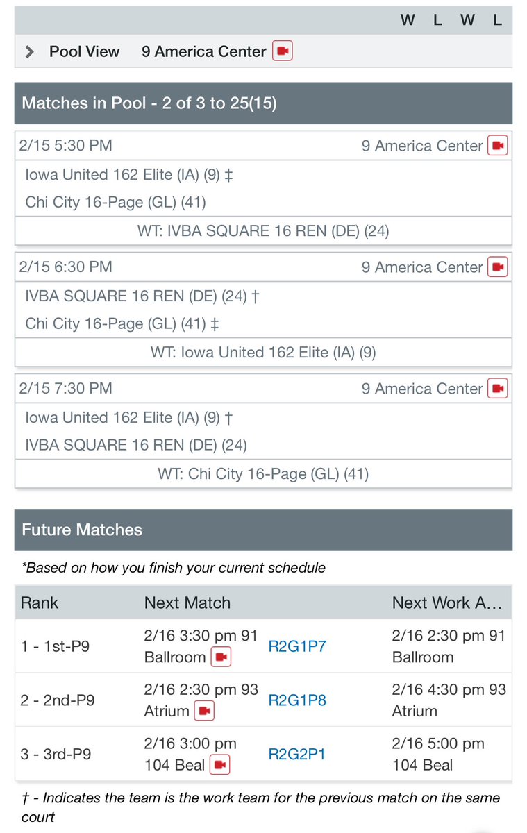 Lyla Chandler (@lylachandler27) on Twitter photo 📍 STL Nike President’s Day Classic
🗓️ Feb. 15-17
Schedule for our <a href="/IowaUnitedVB/">Iowa United Volleyball</a> 162 Elite team 📍 STL Nike President’s Day Classic
🗓️ Feb. 15-17
Schedule for our <a href="/IowaUnitedVB/">Iowa United Volleyball</a> 162 Elite team