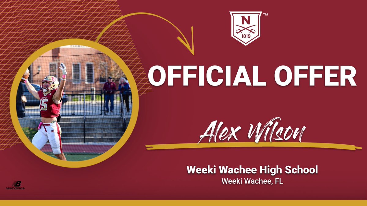 Blessed to receive another offer from Norwich University⚔️ <a href="/Coach_Bland77/">Justin Bland</a> <a href="/AlonsoJas2/">Coach Alonso</a> <a href="/MrLeonard8/">Zac Leonard</a> <a href="/toy_glenn23/">Glenn Toy</a> <a href="/WeekiFB/">WeekiFB</a> <a href="/WWHSHORNETSPORT/">Weeki Wachee Sports</a> <a href="/CoachJohnsonOL/">𝘽𝙤𝙗𝙗𝙮 𝙅𝙤𝙝𝙣𝙨𝙤𝙣 𝙄𝙄𝙄</a>