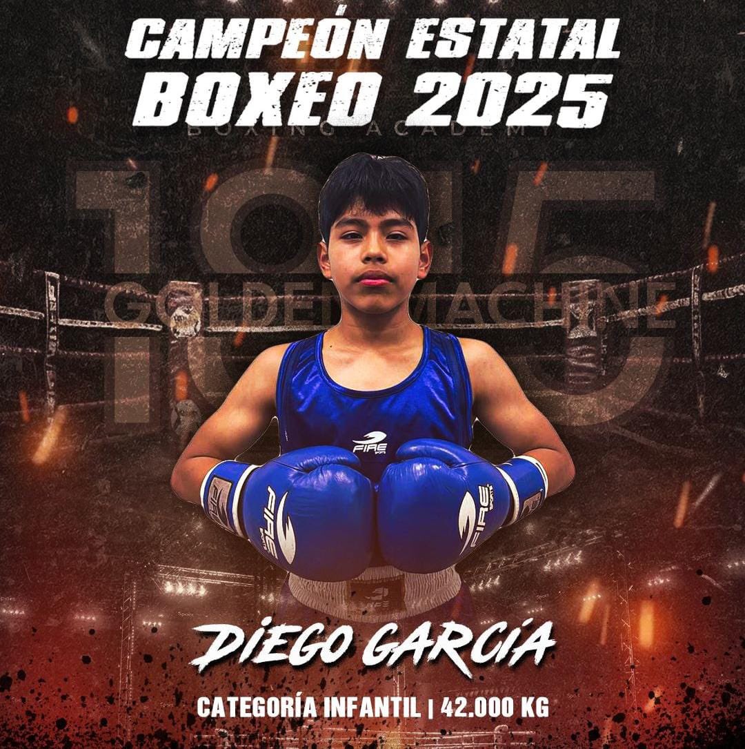 ndetabasco's tweet photo. Diego García se convirtió en campeón estatal de boxeo (categoría infantil 42 kg). 

Muchas felicidades. 🥊 https://t.co/ELtLrO4ug3