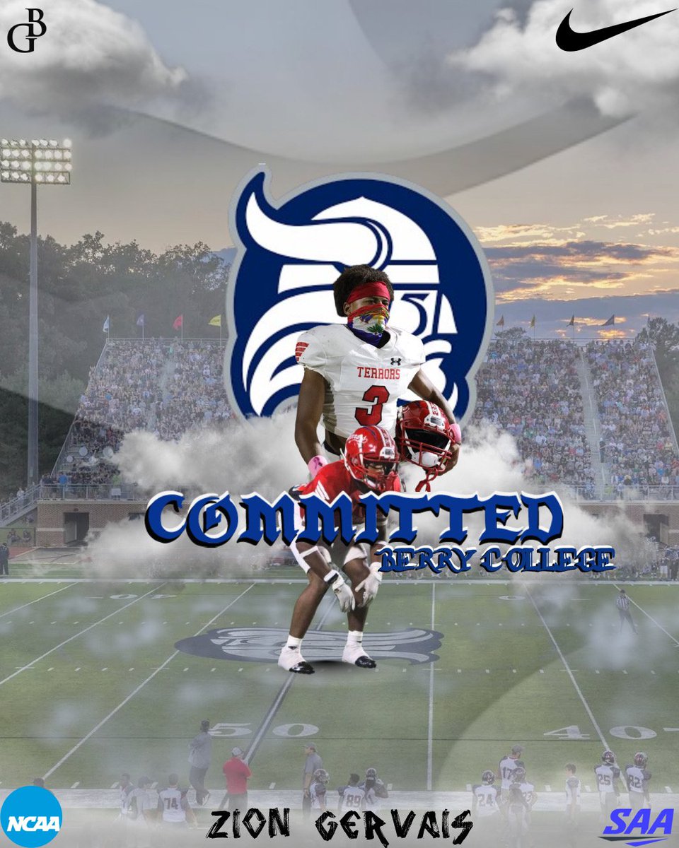 Zion Gervais (@athlightz5) on Twitter photo Utterly impressed with <a href="/BerryFootball/">Berry Football</a> and the school as a whole!! Blessed, excited, and grateful to COMMIT to continue my football journey here with an amazing program! Thank you <a href="/BCCoachK/">Tony Kunczewski</a> for the opportunity!! <a href="/FB_CoachElliott/">Joel Elliott</a>
#KeepClimbing #Phil211 Utterly impressed with <a href="/BerryFootball/">Berry Football</a> and the school as a whole!! Blessed, excited, and grateful to COMMIT to continue my football journey here with an amazing program! Thank you <a href="/BCCoachK/">Tony Kunczewski</a> for the opportunity!! <a href="/FB_CoachElliott/">Joel Elliott</a>
#KeepClimbing #Phil211