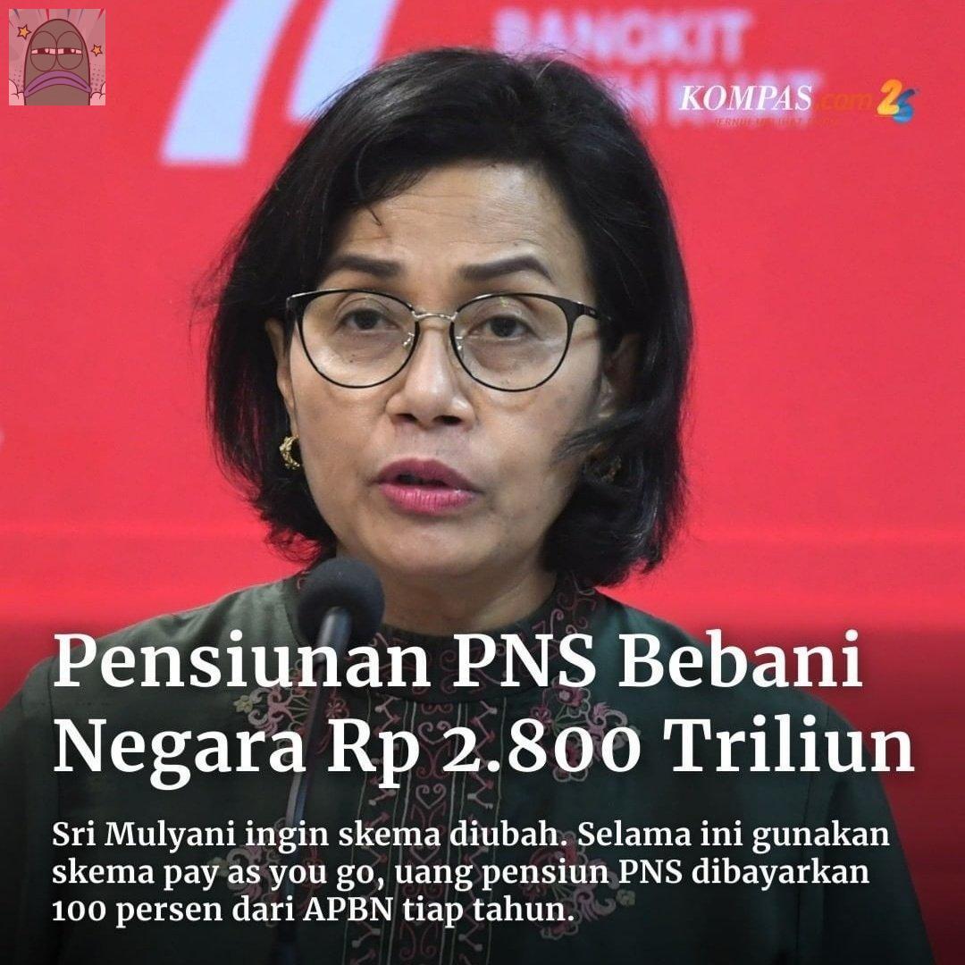 Bro mengabaikan fakta bahwa pensiunan DPR jauh lebih gede 💚