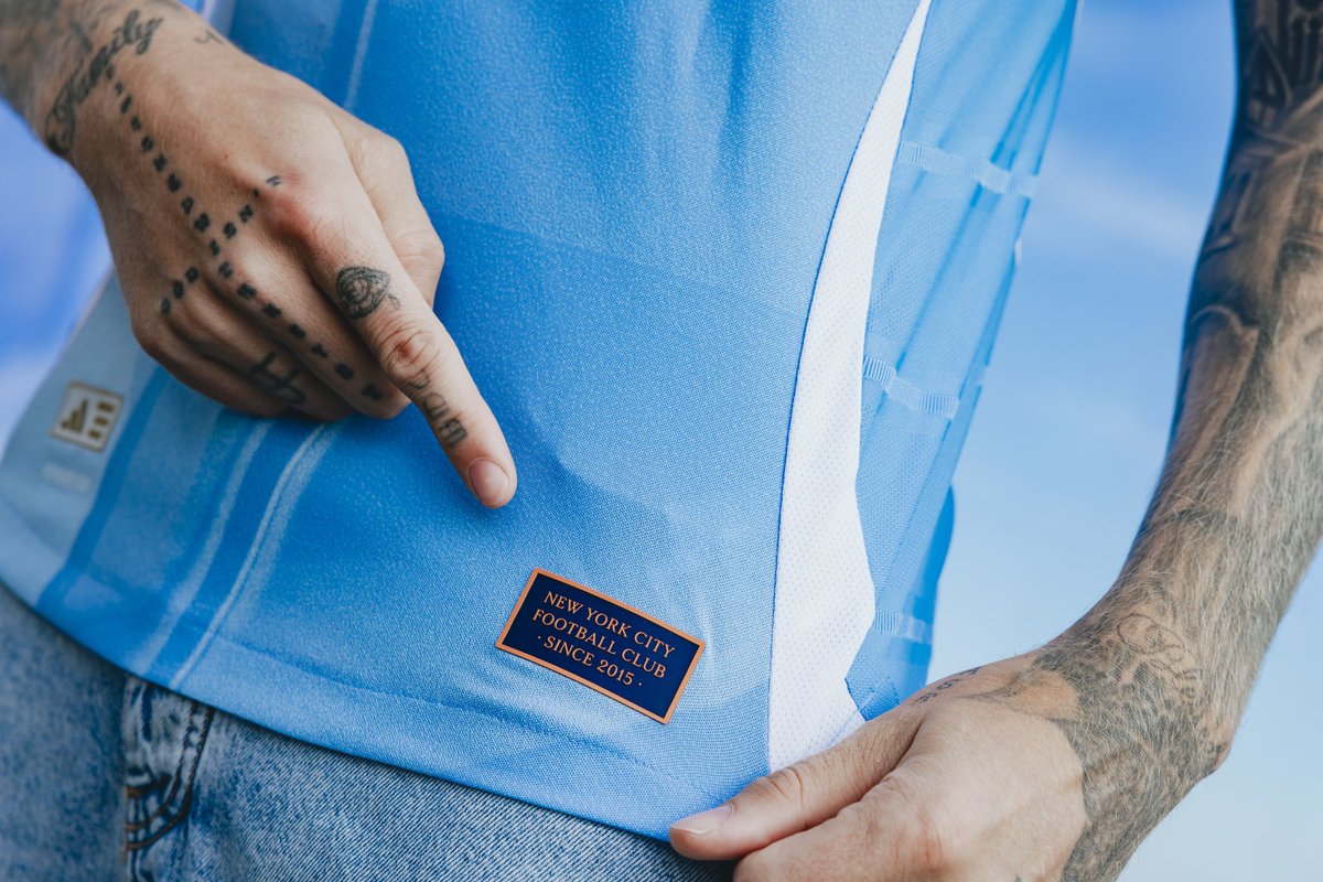 Spent the morning after a red eye and jet lagged to zombie levels, and still got perfect lighting and perfect skies shooting the new kit for <a href="/newyorkcityfc/">New York City FC</a> — salute to the gang