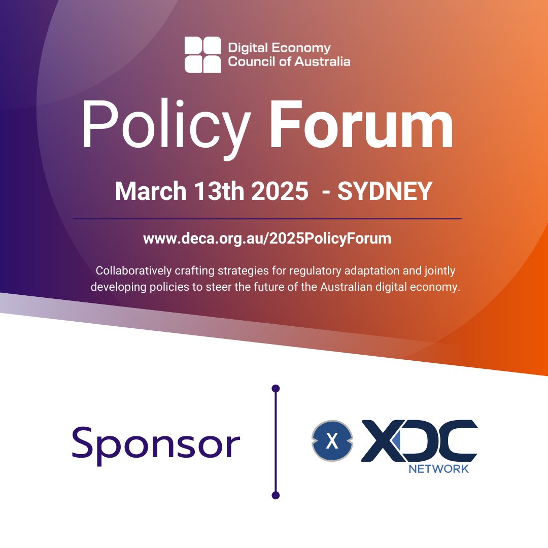 XDC Network (@xdc_network_) on Twitter photo XDC Network continues to support Australia’s #Web3 peak professional body, the Digital Economy Council of Australia (<a href="/DECAustralia/">Digital Economy Council of Australia</a> ), and the drive to a #DigitalEconomy - as a key sponsor of their upcoming annual DECA Policy Forum.
Technological innovations over the last 2 XDC Network continues to support Australia’s #Web3 peak professional body, the Digital Economy Council of Australia (<a href="/DECAustralia/">Digital Economy Council of Australia</a> ), and the drive to a #DigitalEconomy - as a key sponsor of their upcoming annual DECA Policy Forum.
Technological innovations over the last 2