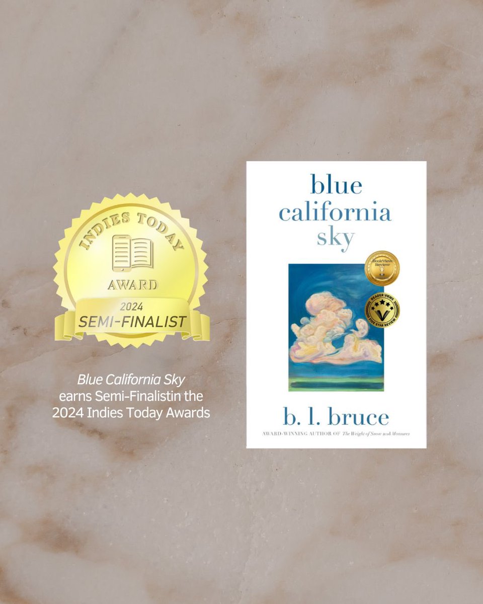 Thrilled to share that Blue California Sky, my latest collection, earned Semi-Finalist in the 2024 Indies Today Awards! Click the link in my bio to order from Finishing Line Press or Amazon! <a href="/IndiesToday/">Indies Today</a> <a href="/FLPress/">Finishing Line Press</a>