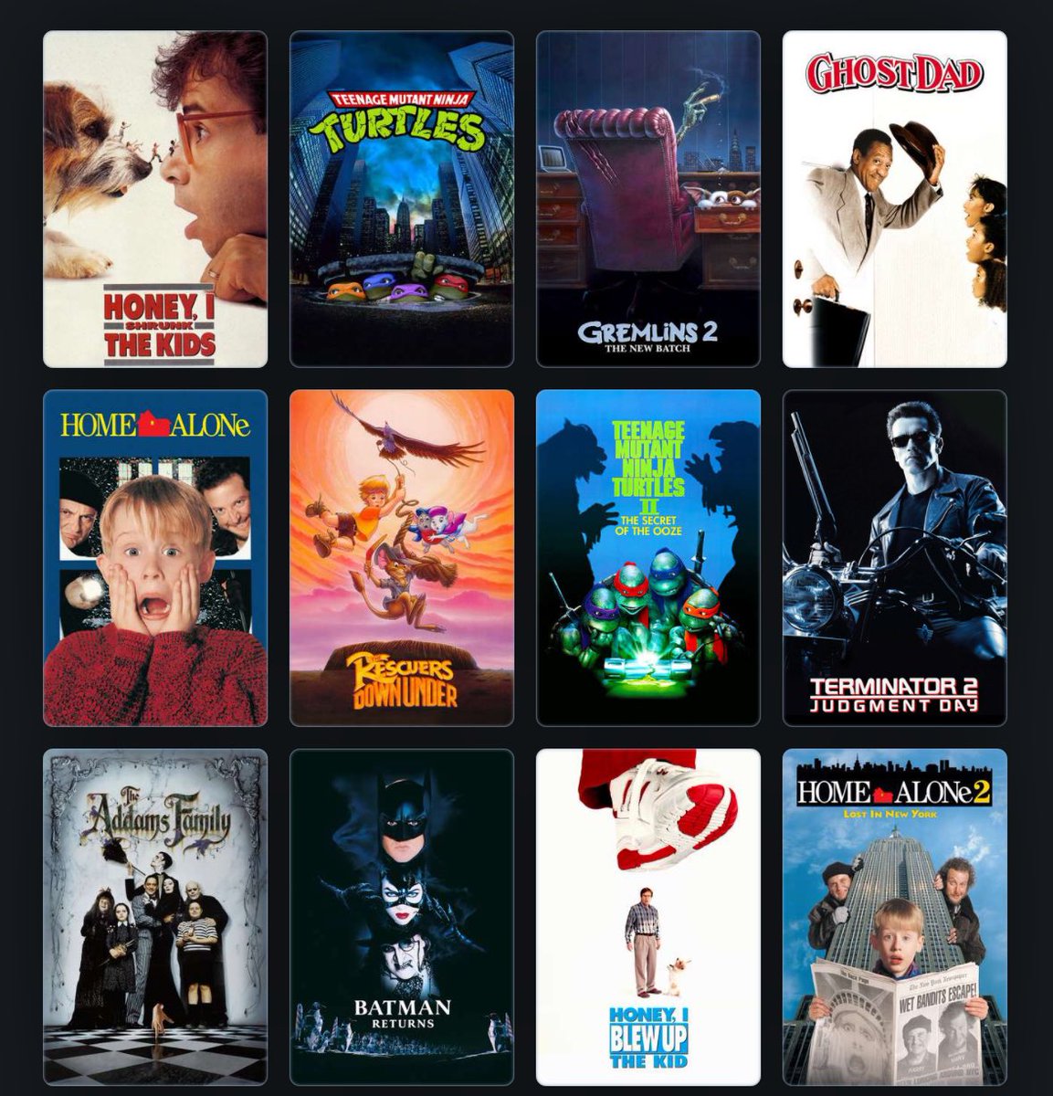As an exercise in nostalgia (and boredom), I logged all the movies that I’ve seen in theatres on Letterboxd.  These are my earliest ones that I’m certain of.  What was your first movie on the big screen?