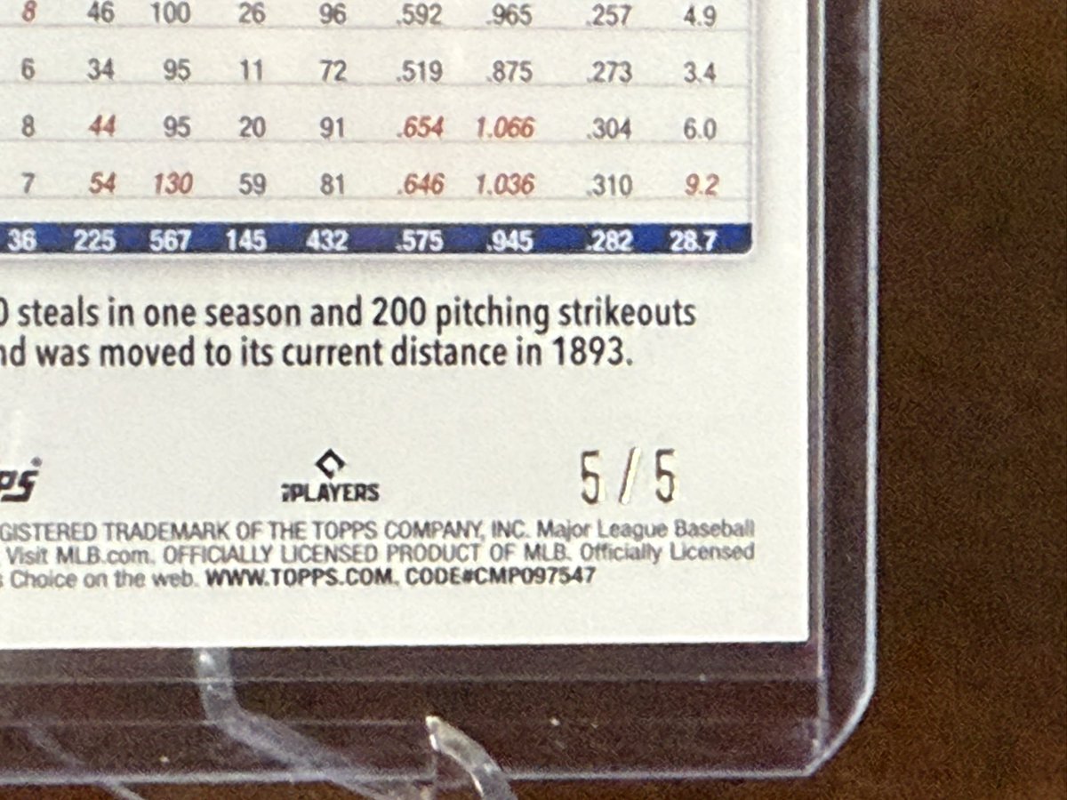 Two jumbos and I pulled this from the second… 😍