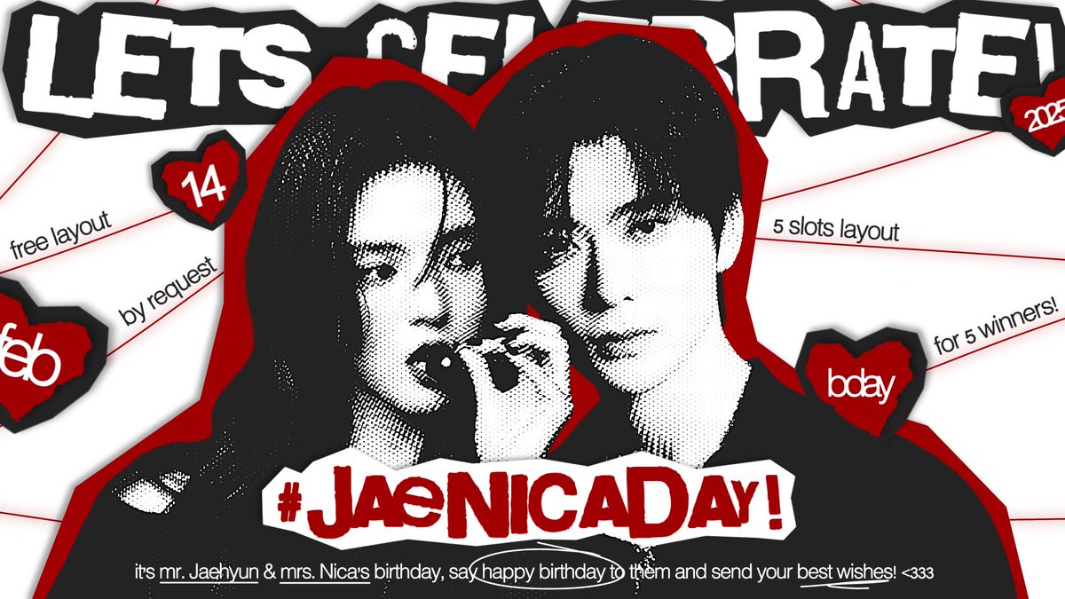 help repost, thank you! 📞

hi, bratz!
dalam rangka untuk merayakan hari ulang tahun kak Nica ( <a href="/bohws/">ؘ</a> ) serta Jaehyun NCT127, kak Nica mau berbagi 5 slots untuk FREE LAYOUT BY REQUEST untuk bratz yang beruntung! 👊🏻💥❣️

cek utas ini untuk selengkapnya!
< #zonauang >