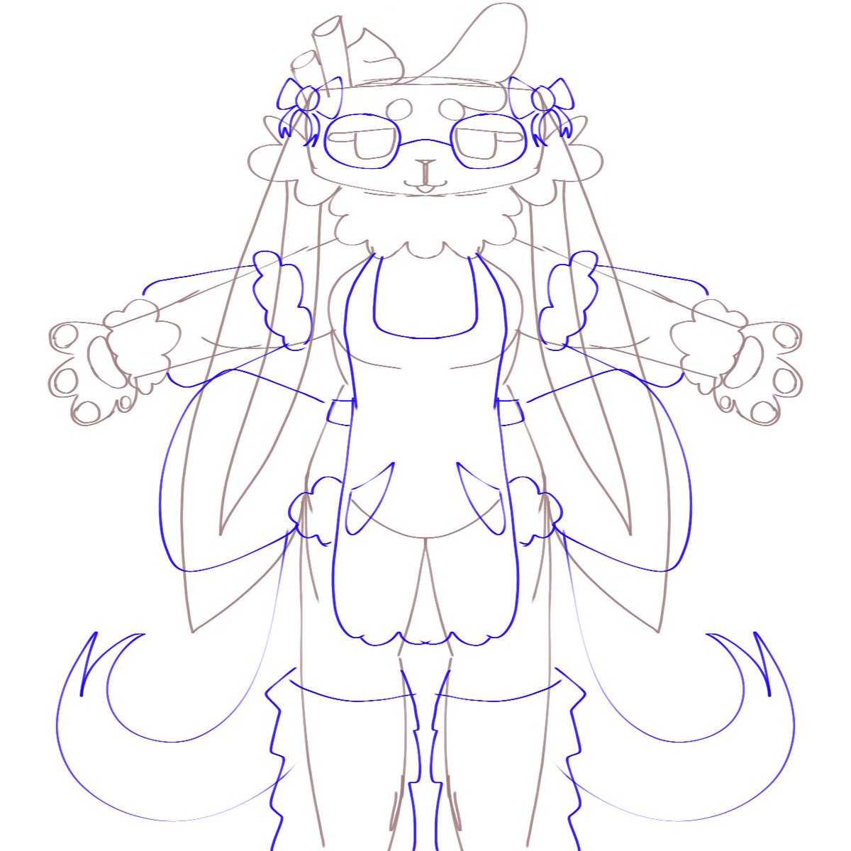 Lemy_Chimey's tweet photo. I haven't posted in awhile now that I forgot about it, just making my Cosmo sona main wip (or maybe for vrchat avatar) #dandyworld #dandyworldcomso #Oc https://t.co/9lSfDlYfCi