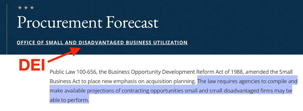 BREAKING: Trump State Department To Buy $400m of Tesla Cybertrucks In DEI Procurement Process

The Tesla order appears in the State Department Procurement Forecast which was created explicitly to give disadvantaged companies a fair chance to bid.

In other words, it's an explicit