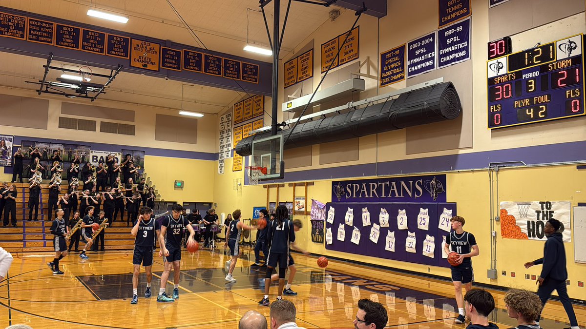 Ryan “Remo” Morgan (@remohoops) on Twitter photo Half: Storm 21 Spartans 30
<a href="/ColtonKelley02/">Colton Kelley</a> been a key shot maker in an otherwise defensive game. Knocking down shots in space, has extended range from 3
<a href="/tycenhaij/">Tycen Haij</a> for Skyview quickly becoming a prospect to know. Has legit length inside; blks, rbds, & cleans up shots Half: Storm 21 Spartans 30
<a href="/ColtonKelley02/">Colton Kelley</a> been a key shot maker in an otherwise defensive game. Knocking down shots in space, has extended range from 3
<a href="/tycenhaij/">Tycen Haij</a> for Skyview quickly becoming a prospect to know. Has legit length inside; blks, rbds, & cleans up shots