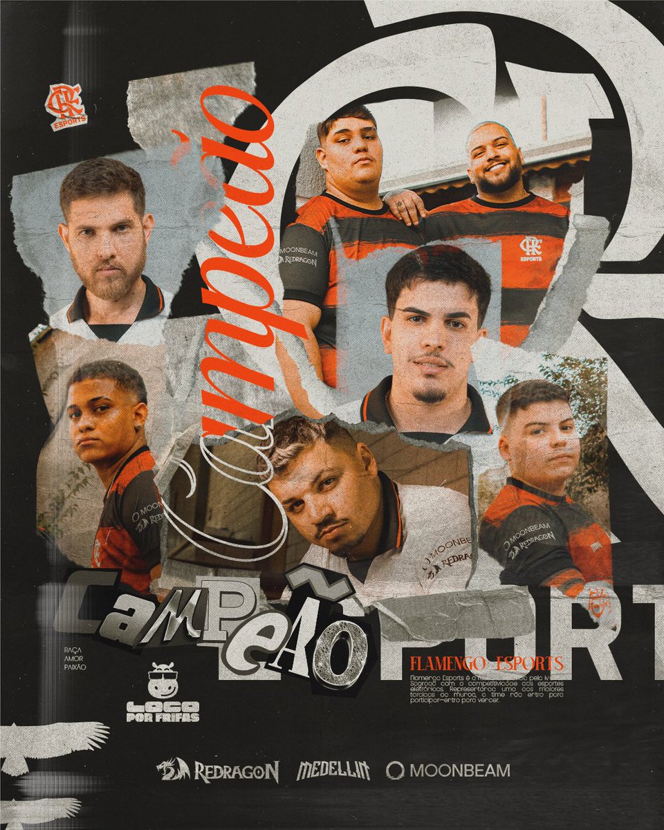 flaesports's tweet photo. CAMPEÕES! 

O Flamengo dominou o LOCO POR FRIFAS e mostrou mais uma vez porque somos gigantes!

É o Mengão no topo, do jeito que a Nação gosta! https://t.co/Bw4P6q74WI