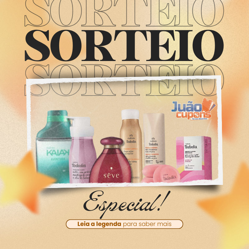 promodojuao's tweet photo. 🚨 SORTEIO IMPERDÍVEL! 🚨

Chegamos a 12 MIL no nosso canal do Telegram, e para comemorar, vamos te deixar cheiroso(a) demais com um KIT NATURA! 🌿🔥

Quer ganhar? Simples! 👇

1️⃣ Clique no link e participe 🎯 https://t.co/QBh4xfOGJv
2️⃣ Reposte este tweet 🔄
3️⃣ Comente "Quero andar cheiroso!" 💬

📆 Sorteio: [13/02/2025 até 04/03/2025]

Não perca essa chance! 🚀💥

#Sorteio #KitNatura #AndarCheiroso