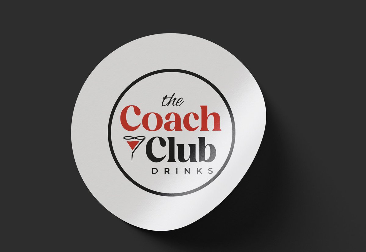hwcreativos's tweet photo. Logotipo para The Coach Club Drinks / cotiza por DM #HWEstudio https://t.co/mbQs8spzlQ