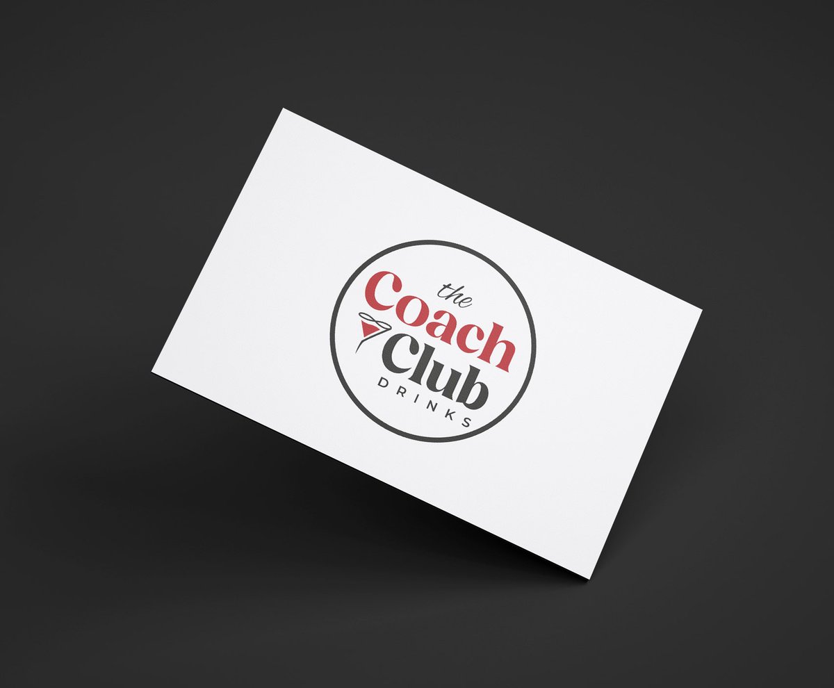 hwcreativos's tweet photo. Logotipo para The Coach Club Drinks / cotiza por DM #HWEstudio https://t.co/mbQs8spzlQ