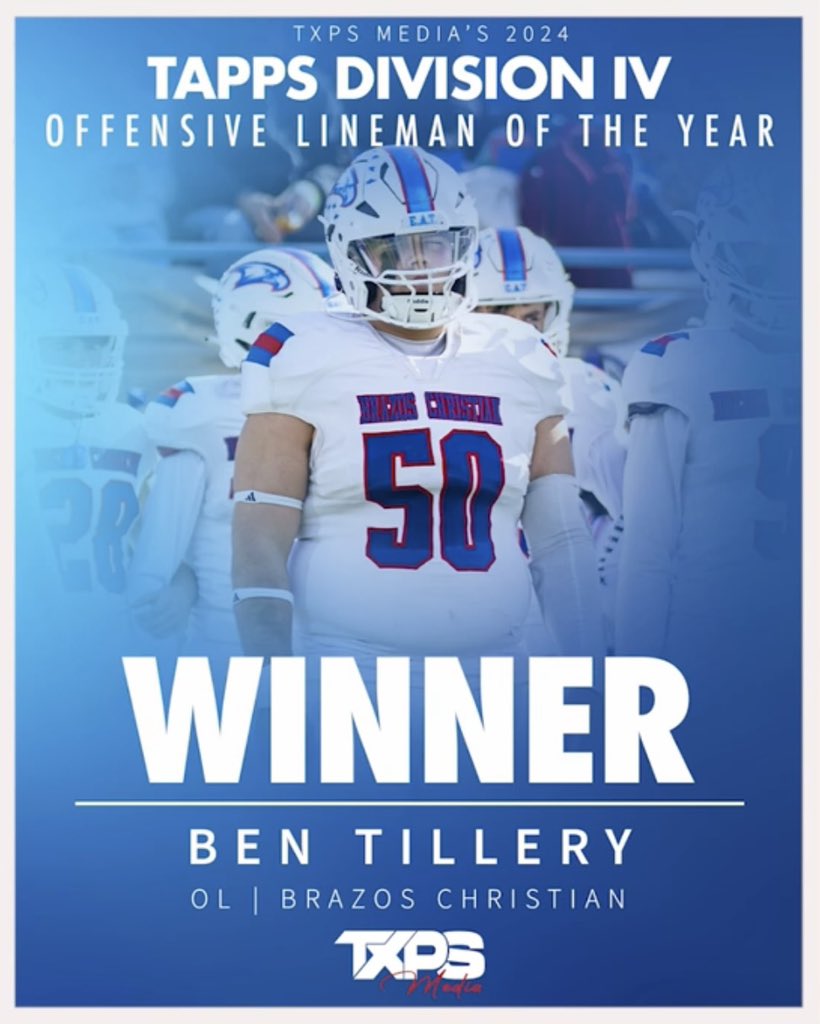 Brazos Christian Football tweet media