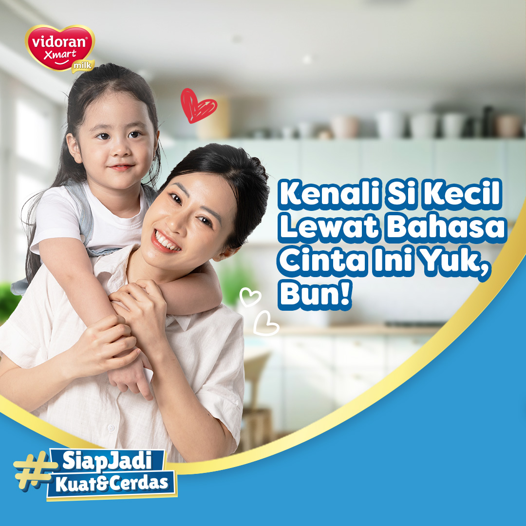smartvidoran's tweet photo. Setiap anak memiliki cara unik untuk merasakan dan menunjukkan kasih sayang. Kenali bahasa cinta mereka yuk, Bunda. Dengan memahami kebutuhan emosional mereka, kita bisa memberikan cinta yang lebih tepat dan mendalam. Selamat Hari Kasih Sayang! 💕
.
#SiapJadiKuatdanCerdas https://t.co/nGViyTjMzO