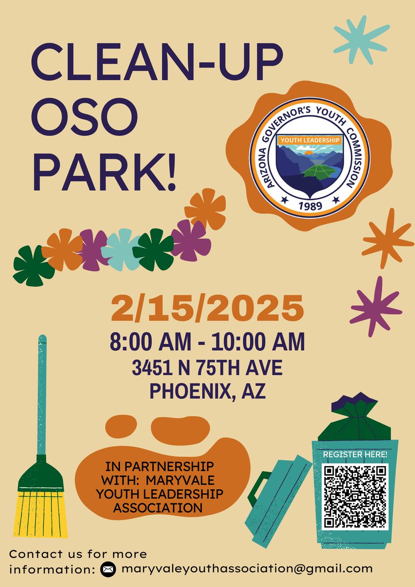 SuperMomsBW's tweet photo. Maryvale Youth Leadership Association los invita a una limpieza  este Sábado,  
¡Salven la Fecha  en su calendario! Apoyemos al grupo de jóvenes de nuestro vecindario ,más información  en el volante.
Sábado. 02/15/25
De 08:00am a 10:00am en El Oso Park. ✨️🙌 https://t.co/GLaD4VNMN2