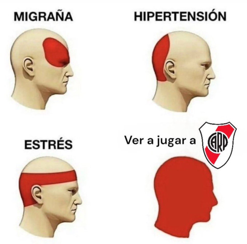 Todos los partidos de River son un dolor de cabeza, esta imagen es cada día más real