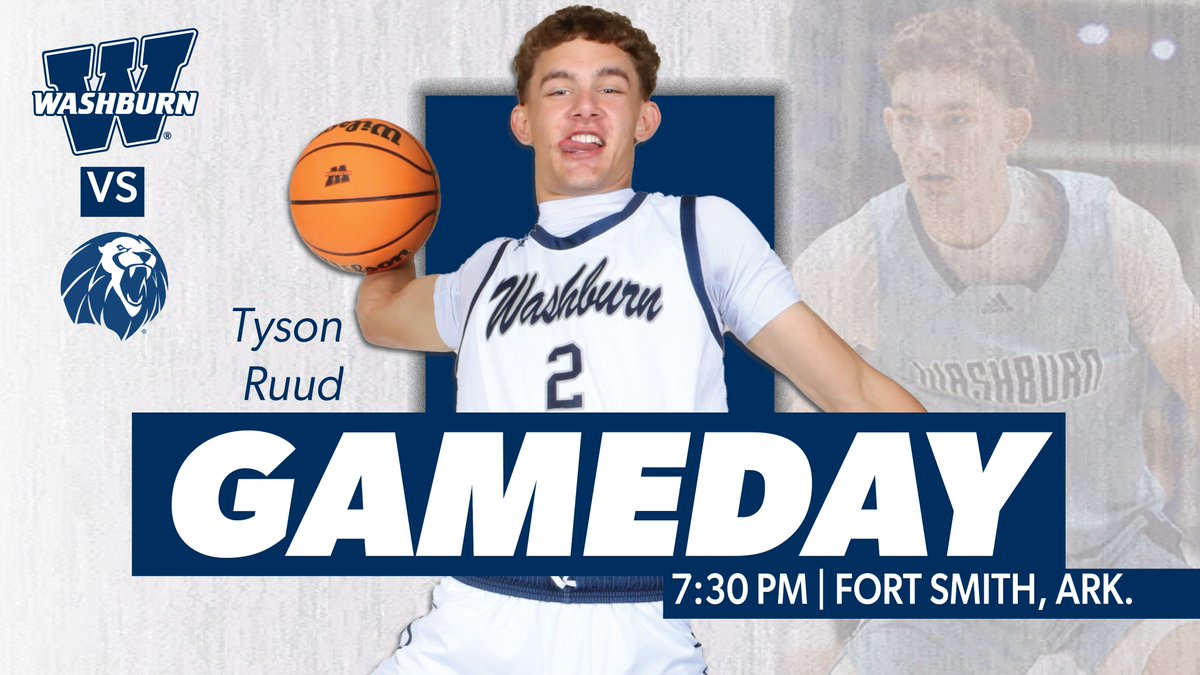 IchabodMBB's tweet photo. The No. 1-ranked Washburn Ichabods are making their first trip to Arkansas for an MIAA game facing the Lions #GoBods

🆚 | Ark.-Fort Smith
📍 | Fort Smith, Ark.
🏟️ | Kaundart Arena
⏲️ | 7:30 pm
📻 | https://t.co/IsAQCLKMzS
📺 | https://t.co/rDqcyHg2G0
📊 | https://t.co/iozjjBI3fF https://t.co/uPb7dHjrod