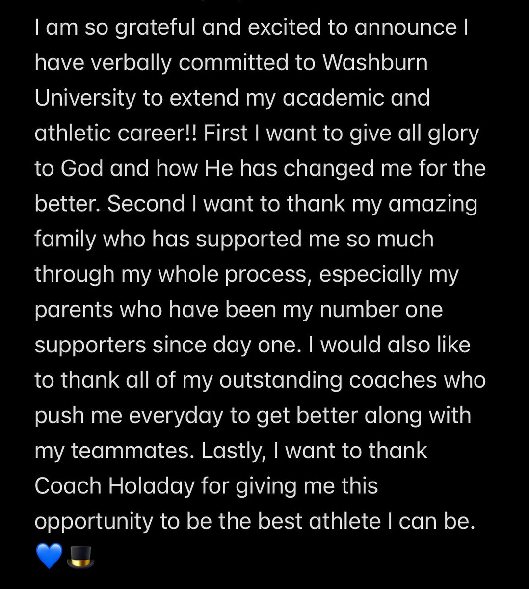 Cameran Clutchey (@camclutchey) on Twitter photo #committed #GoBods <a href="/IchabodSB/">Washburn Softball</a> #committed #GoBods <a href="/IchabodSB/">Washburn Softball</a>