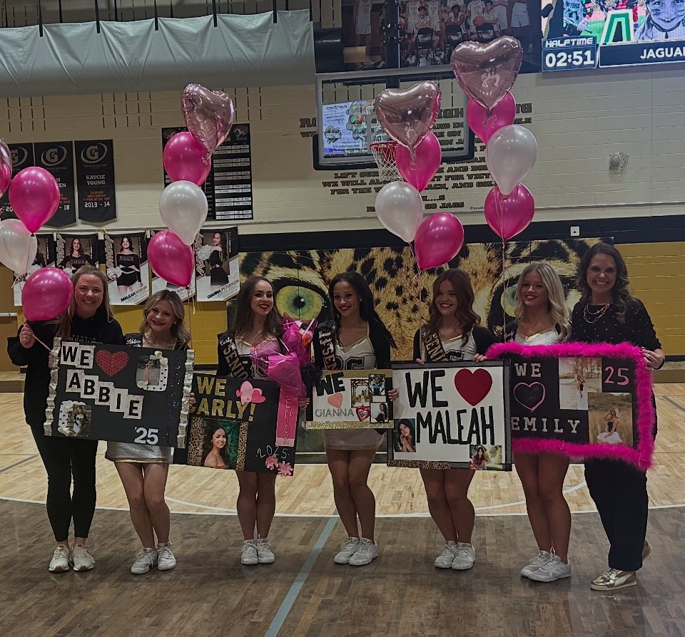It is Senior Night in The Jungle! We want to thank our Dance Seniors who have represented the Jags so well these past 4 years. You will be missed! Always a Jag!!!