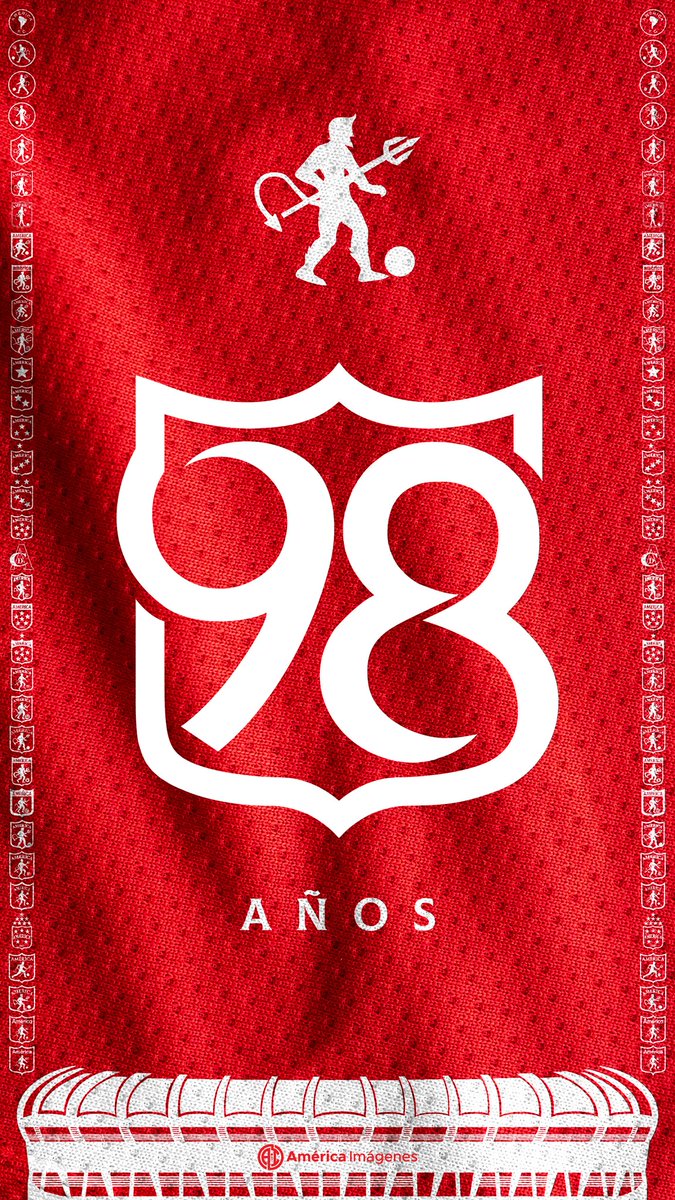 AmericaImagenes's tweet photo. América 98 Años de Historia, Títulos, Pasión, Tradición, Barrio, Humildad y Garra.

Aquel 13 de febrero de 1927 nació La Pasión de un Pueblo como América, América de Galilea, América de Cali y América de Colombia 🇦🇹👹❤️🔥🅰️

❤️ Orgullosamente Americano 🇦🇹 https://t.co/hLsV1j14w7