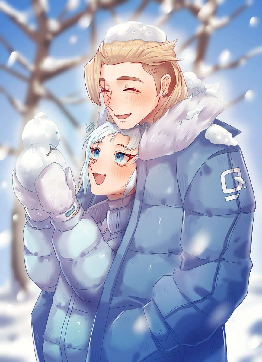 damegami_a's tweet photo. ⛄❄️
#VALORANTfanart #Jett #Sova #arrowstorm https://t.co/XJgOA2UqWm