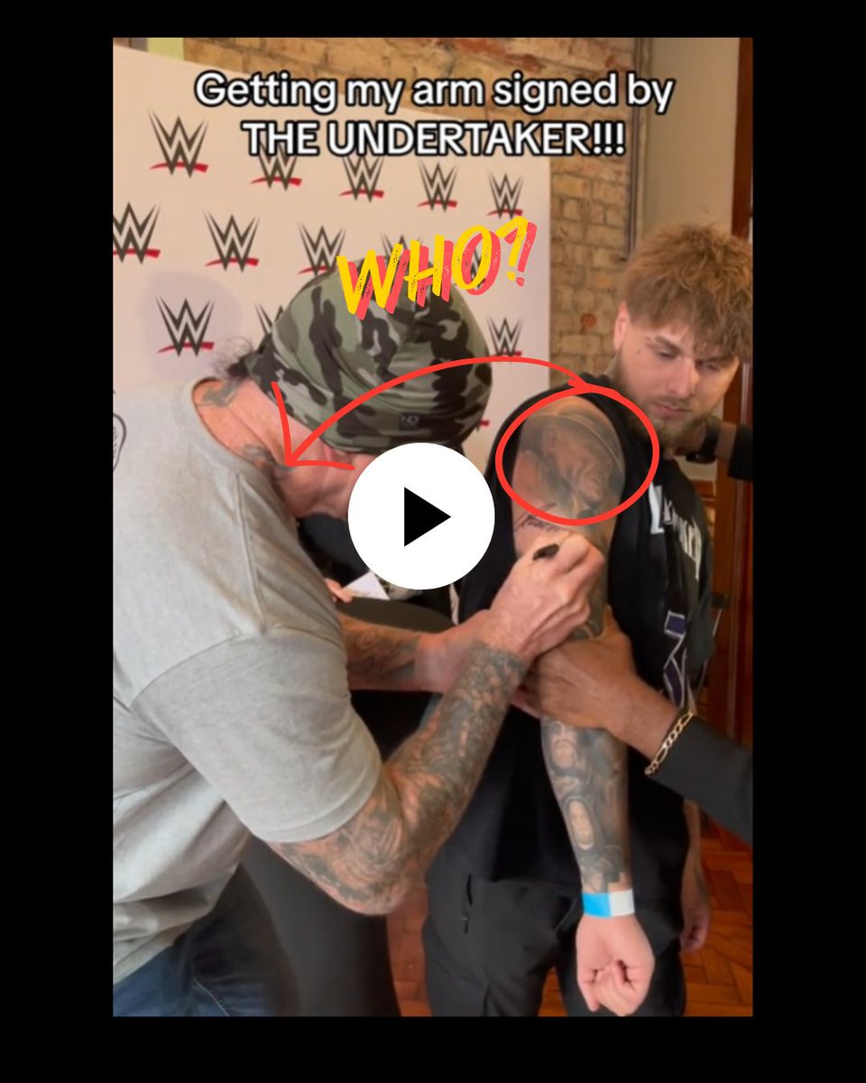 PATCHART_'s tweet photo. @DMcIntyreWWE The Undertaker signed his arm! 🤯 A lifelong dream comes true. Meeting in person was unreal—such a legend! Hope to meet him again someday. 🙌 #WWE #TheUndertaker #DreamComeTrue

https://t.co/AyQloCqwWv https://t.co/gmMPIuPWHK