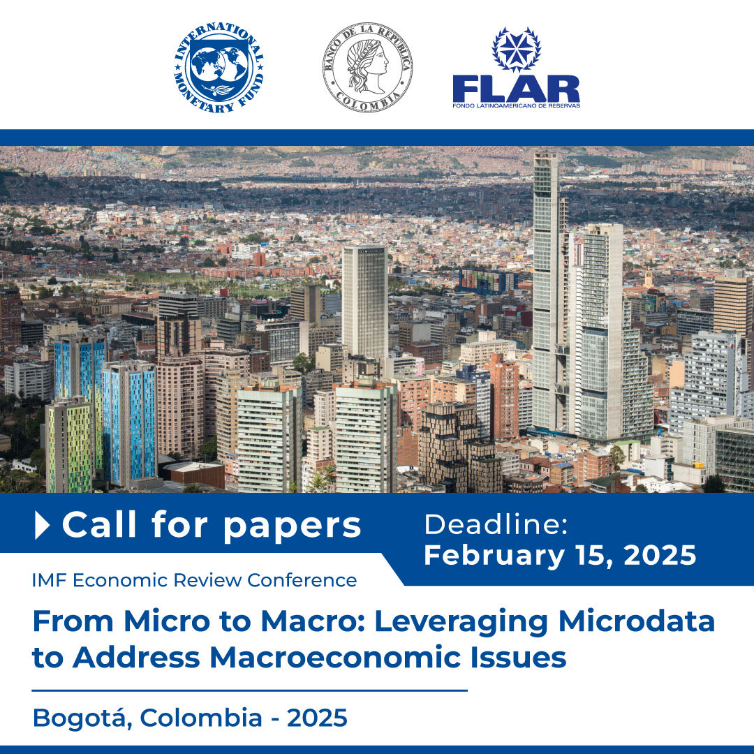 Last few days to submit your micro to macro papers! Both empirical and theoretical contributions are welcomed on a variety of topics. Deadline February 15th! See call for papers here: imf.org/en/News/Semina…