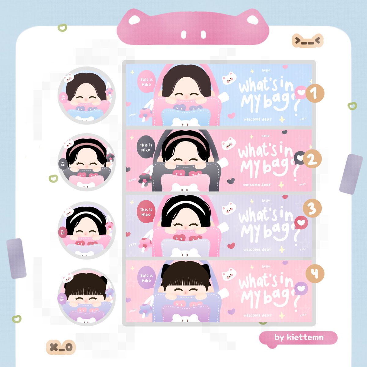 kiettemn's tweet image. help repost temen temen, terima kasih banyakk #zonauang

haloo, ibie bawa layour ready stock chibi dengan harga special!!! 😻 

💌18k/ea
💭 free retext, recolor +2k

payment avail qriss!!