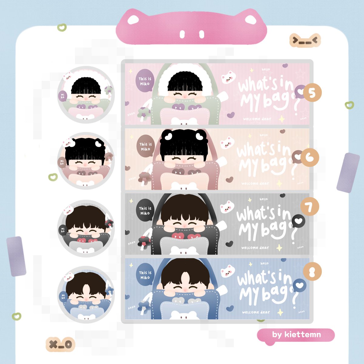 kiettemn's tweet image. help repost temen temen, terima kasih banyakk #zonauang

haloo, ibie bawa layour ready stock chibi dengan harga special!!! 😻 

💌18k/ea
💭 free retext, recolor +2k

payment avail qriss!!