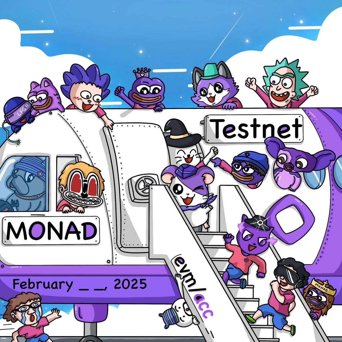 NadDomains's tweet photo. Everyone knows that the Monad Testnet is coming soon. 
So we announce that those who join our Discord now and participate in the testnet and register your own .nad domain name in the first week will be eligible for our WL on the mainnet.

This event will be supported by our Community Leader @0xchine and Monad Contributor Club @RealNadsClub.

Follow me & @0xChine & @RealNadsClub 

Join our Discord: https://t.co/A0iPoiasrZ

Like RT and Comment this tweet . 

Randomly drop 20 WLs